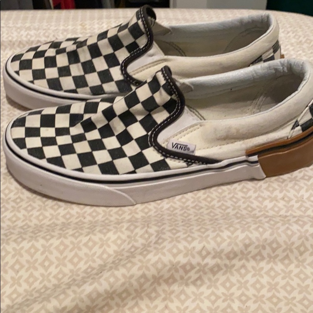 Checkered Vans